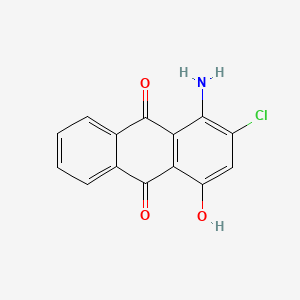 B3032575 9,10-Anthracenedione, 1-amino-2-chloro-4-hydroxy- CAS No. 2478-67-3