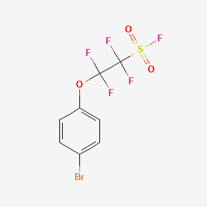 molecular formula C8H4BrF5O3S B3032581 2-(4-Bromophenoxy)-1,1,2,2-tetrafluoroethane-1-sulfonyl fluoride CAS No. 252975-60-3