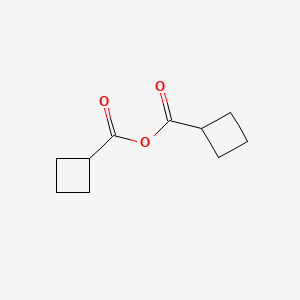 molecular formula C10H14O3 B3032585 Cyclobutanecarboxylic anhydride CAS No. 25774-35-0