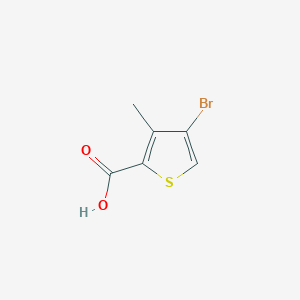 molecular formula C6H5BrO2S B3032591 4-Bromo-3-methylthiophenecarboxylic acid CAS No. 265652-39-9