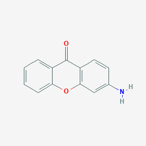 molecular formula C13H9NO2 B3032600 3-Amino-9H-xanthen-9-one CAS No. 27231-26-1