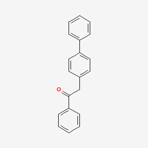 molecular formula C20H16O B3032603 2-([1,1'-Biphenyl]-4-yl)-1-phenylethanone CAS No. 27644-00-4