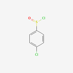 molecular formula C6H4Cl2OS B3032610 4-chlorobenzenesulfinyl Chloride CAS No. 2901-92-0