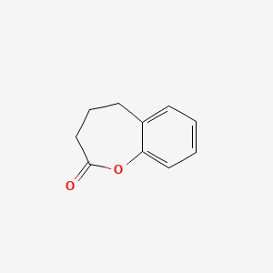 molecular formula C10H10O2 B3032625 4,5-Dihydrobenzo[b]oxepin-2(3H)-one CAS No. 3041-17-6