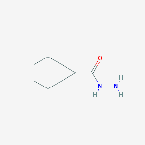 molecular formula C8H14N2O B3032626 Bicyclo[4.1.0]heptane-7-carbohydrazide CAS No. 305835-57-8