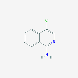 molecular formula C9H7ClN2 B3032627 4-Chloroisoquinolin-1-amine CAS No. 30598-04-0