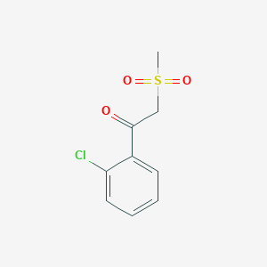 1-(2-Chlorophenyl)-2-(methylsulfonyl)ethanone