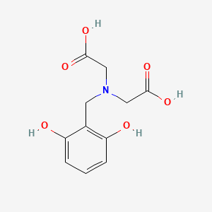 2,2'-[(2,6-Dihydroxybenzyl)imino]diacetic acid