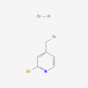 molecular formula C6H6Br3N B3032650 2-Bromo-4-(bromomethyl)pyridine hydrobromide CAS No. 32938-44-6