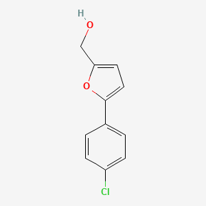 molecular formula C11H9ClO2 B3032655 [5-(4-Chlorophenyl)furan-2-yl]methanol CAS No. 33342-29-9