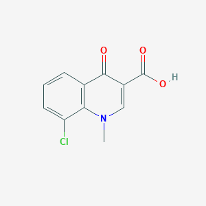 8-Chloro-1-methyl-4-oxo-1,4-dihydroquinoline-3-carboxylic acid