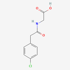 N-[(4-Chlorophenyl)acetyl]glycine