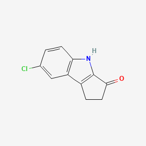 7-chloro-1,2-dihydrocyclopenta[b]indol-3(4H)-one