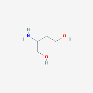 molecular formula C4H11NO2 B3032749 2-Aminobutane-1,4-diol CAS No. 4426-52-2
