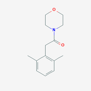 molecular formula C14H19NO2 B303275 4-[(2,6-Dimethylphenyl)acetyl]morpholine 