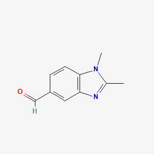 1,2-Dimethyl-1H-benzo[d]imidazole-5-carbaldehyde