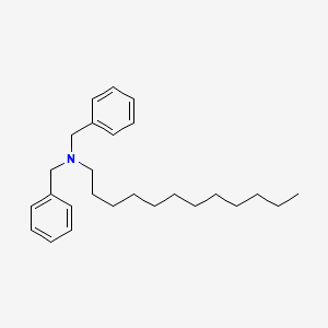 molecular formula C26H39N B3032762 N,N-二苄基十二烷-1-胺 CAS No. 4794-88-1