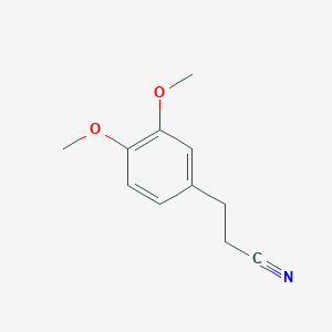 molecular formula C11H13NO2 B3032767 3-(3,4-二甲氧基苯基)丙腈 CAS No. 49621-56-9