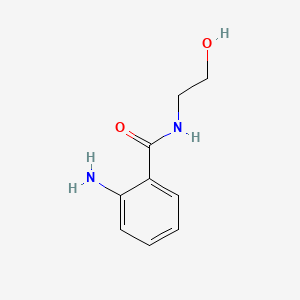 molecular formula C9H12N2O2 B3032768 2-Amino-N-(2-hydroxyethyl)benzamide CAS No. 49667-81-4