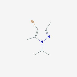 molecular formula C8H13BrN2 B3032779 4-bromo-3,5-dimethyl-1-(propan-2-yl)-1H-pyrazole CAS No. 51108-52-2