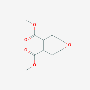 molecular formula C10H14O5 B3032782 Dimethyl 7-oxabicyclo[4.1.0]heptane-3,4-dicarboxylate CAS No. 51349-92-9