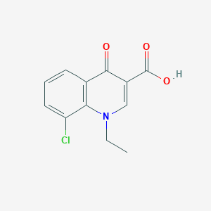 8-Chloro-1-ethyl-4-oxo-1,4-dihydroquinoline-3-carboxylic acid