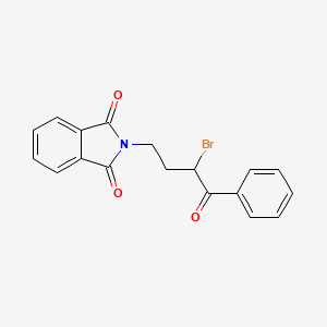 2-(3-Bromo-4-oxo-4-phenylbutyl)-1H-isoindole-1,3(2H)-dione