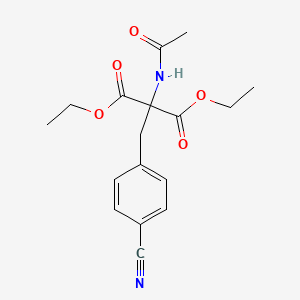 Diethyl 2-acetamido-2-(4-cyanobenzyl)malonate