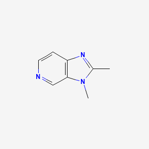 molecular formula C8H9N3 B3032798 2,3-Dimethyl-3H-imidazo[4,5-c]pyridine CAS No. 52538-09-7