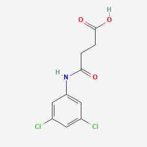 molecular formula C10H9Cl2NO3 B3032804 N-(3,5-Dichlorophenyl)-succinamide CAS No. 53219-95-7