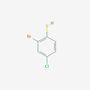 molecular formula C6H4BrClS B3032821 2-Bromo-4-chlorobenzenethiol CAS No. 54404-01-2