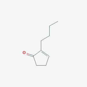 molecular formula C9H14O B3032833 2-Butyl-2-cyclopenten-1-one CAS No. 5561-05-7
