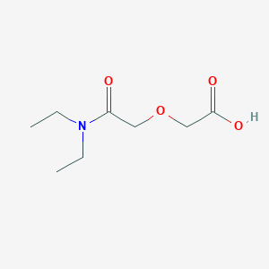 molecular formula C8H15NO4 B3032836 [2-(Diethylamino)-2-oxoethoxy]acetic acid CAS No. 56074-25-0