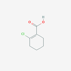 molecular formula C7H9ClO2 B3032840 2-氯环己烯-1-羧酸 CAS No. 56475-13-9