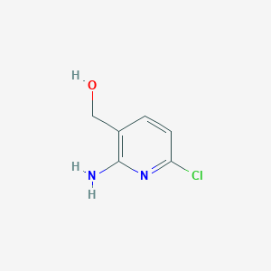 molecular formula C6H7ClN2O B3032859 (2-氨基-6-氯吡啶-3-基)甲醇 CAS No. 58584-60-4