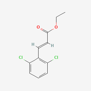 molecular formula C11H10Cl2O2 B3032864 2,6-二氯肉桂酸乙酯 CAS No. 59507-30-1