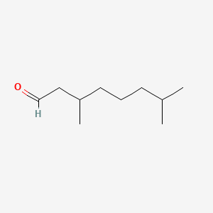 molecular formula C10H20O B3032866 3,7-Dimethyloctanal CAS No. 5988-91-0