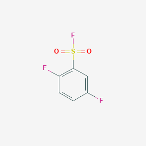molecular formula C6H3F3O2S B3032900 2,5-二氟苯-1-磺酰氟 CAS No. 62094-86-4