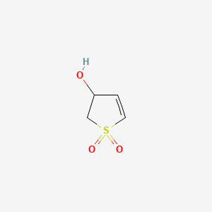 molecular formula C4H6O3S B3032901 2,3-二氢噻吩-3-醇 1,1-二氧化物 CAS No. 6211-59-2