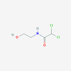 molecular formula C4H7Cl2NO2 B3032951 2,2-dichloro-N-(2-hydroxyethyl)acetamide CAS No. 6419-44-9