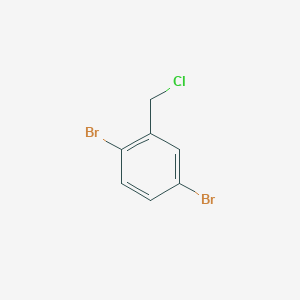 molecular formula C7H5Br2Cl B3032952 1,4-二溴-2-(氯甲基)苯 CAS No. 642091-49-4