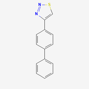 4-[1,1'-Biphenyl]-4-yl-1,2,3-thiadiazole