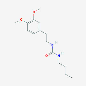 1-(2-(3,4-Dimethoxyphenyl)ethyl)-3-butylurea