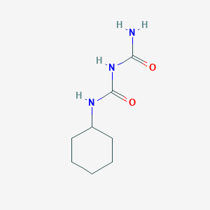 molecular formula C8H15N3O2 B3032991 N-cyclohexyldicarbonimidic diamide CAS No. 68498-52-2