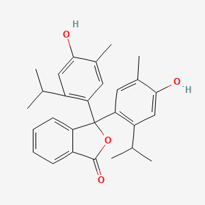 3,3-Bis(4-hydroxy-2-isopropyl-5-methylphenyl)isobenzofuran-1(3H)-one