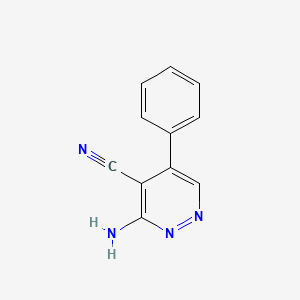 3-Amino-5-phenylpyridazine-4-carbonitrile