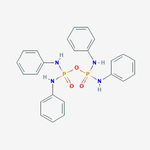 molecular formula C24H24N4O3P2 B303302 N,N',N'',N'''-tetraphenyldiphosphoric tetraamide 