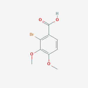 molecular formula C9H9BrO4 B3033023 2-溴-3,4-二甲氧基苯甲酸 CAS No. 71568-87-1