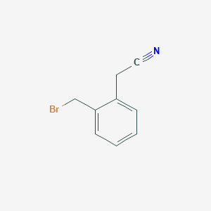 molecular formula C9H8BrN B3033037 2-(2-(溴甲基)苯基)乙腈 CAS No. 73217-11-5