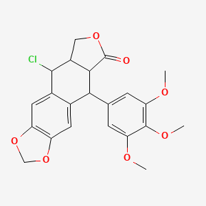 Podophyllotoxin chloride